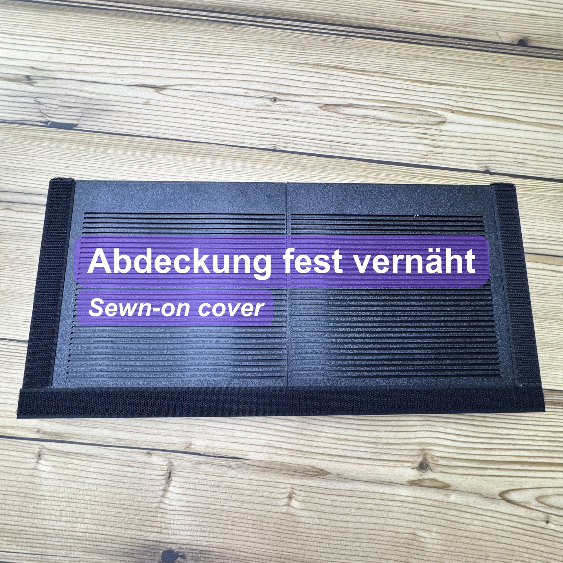 Lichtfalle mit Aktivkohle Filtervlies und Klettband