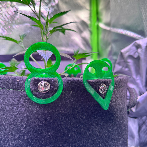 GrowGrowTrainer - Pin Clips für Stofftöpfe