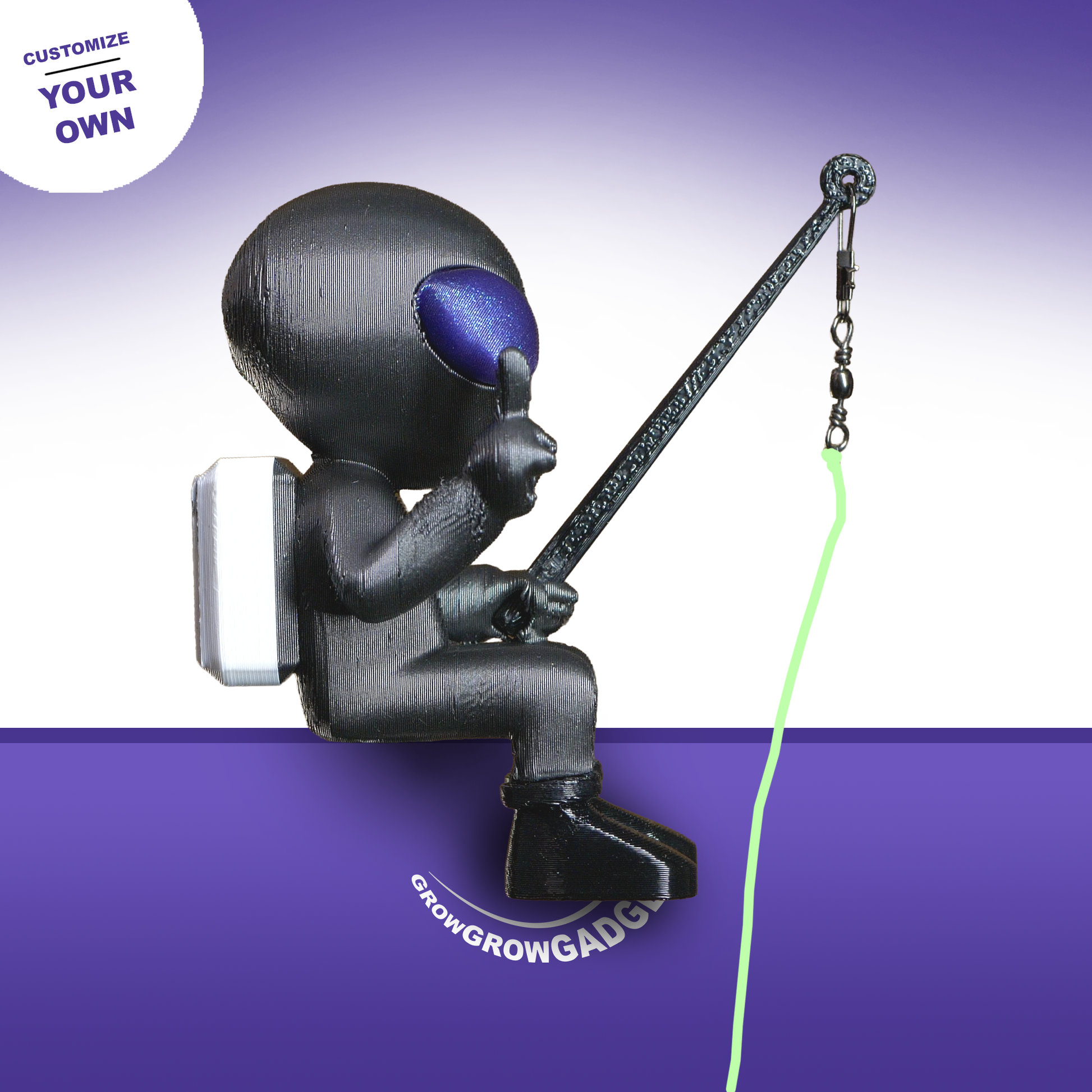 Growgrowalien Lampenabstandmesser Customized