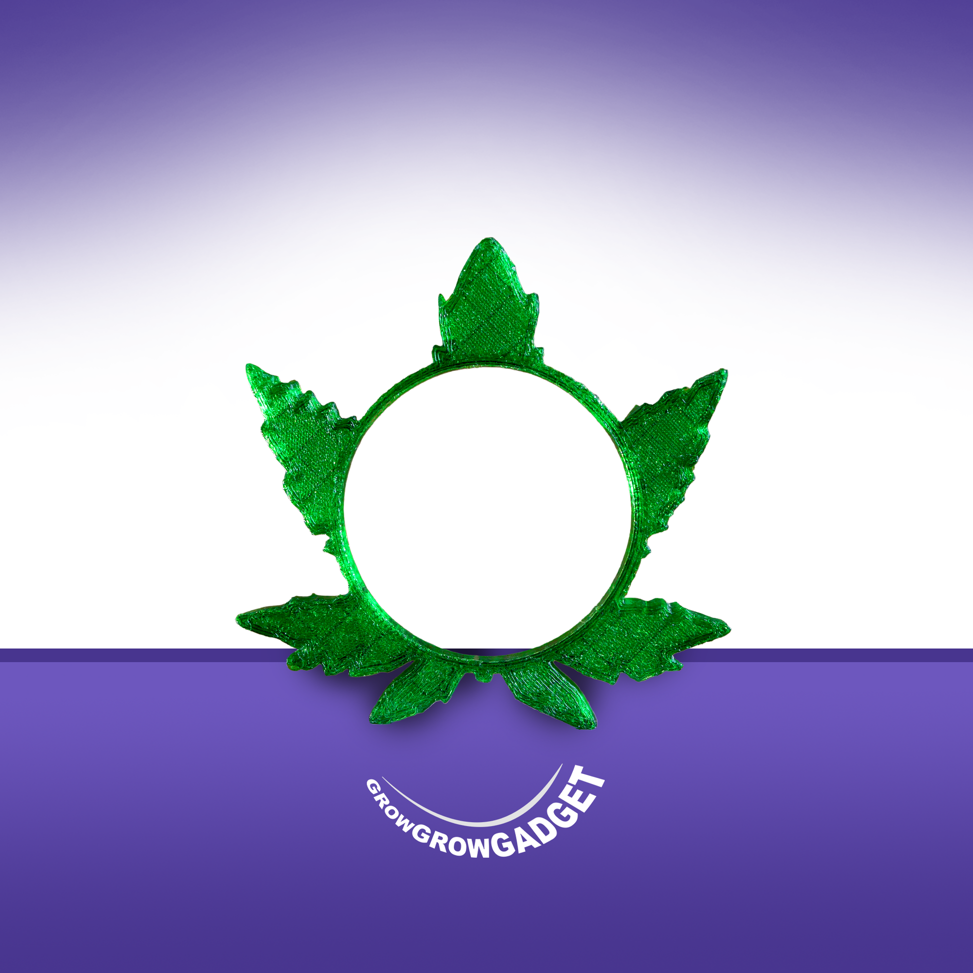 3er Set Thermo/Hygrometerhalterung Rund für Einmachglas 7 CM Leaf